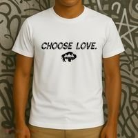 Choose Love Buffalo Stop Hate End Racism Choose Love Buffalo T-Shirt thumb 3