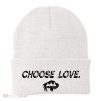 Choose Love Buffalo Stop Hate End Racism Choose Love Buffalo Beanie thumb 0