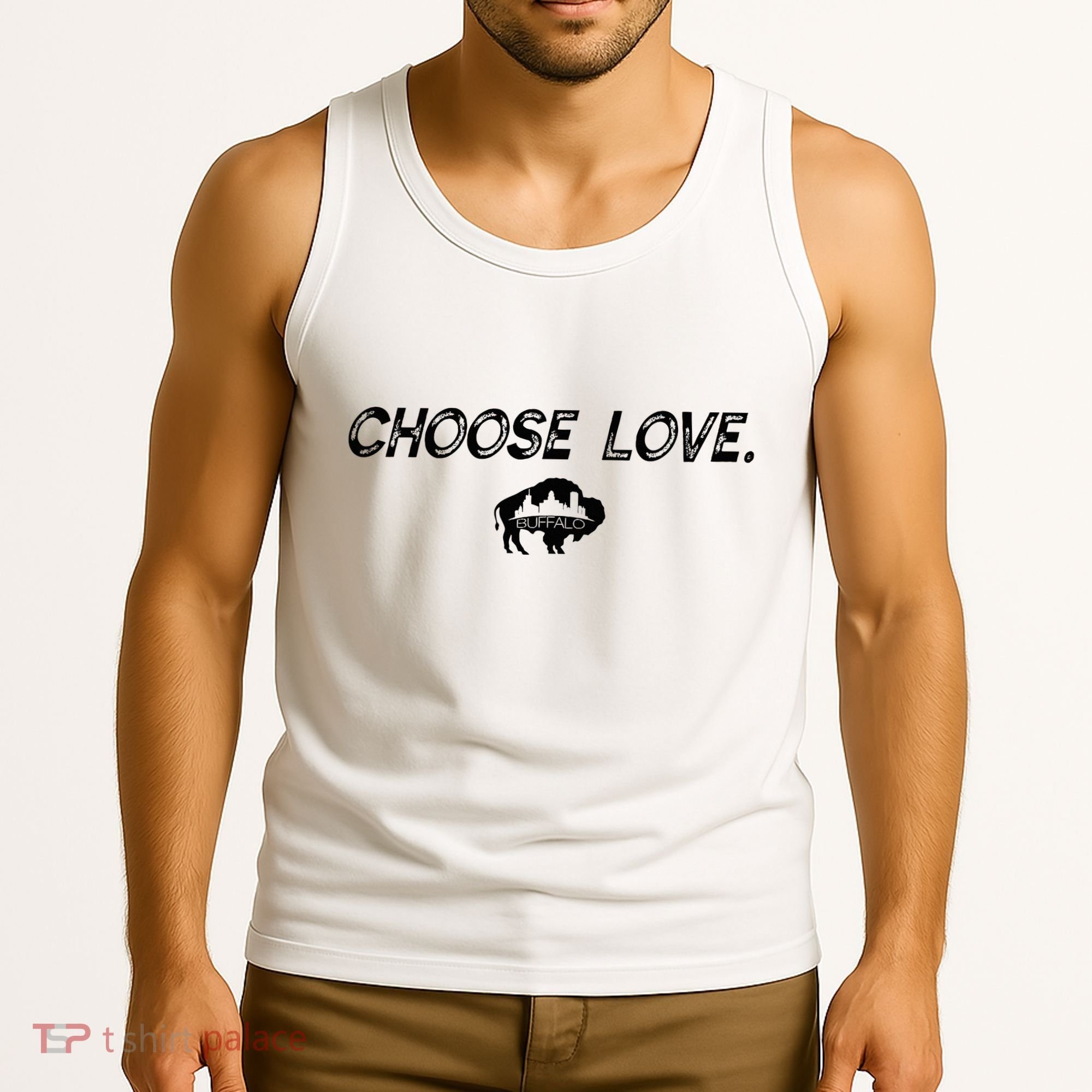 Choose Love Buffalo Stop Hate End Racism Choose Love Buffalo Tank Top