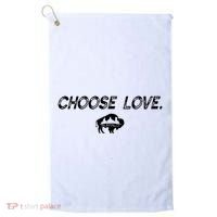 Choose Love Buffalo Stop Hate End Racism Choose Love Buffalo Golf Towel thumb 0