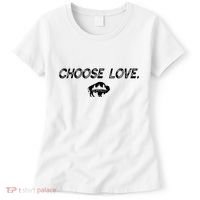 Choose Love Buffalo Stop Hate End Racism Choose Love Buffalo Women's T-Shirt thumb 0