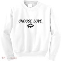 Choose Love Buffalo Stop Hate End Racism Choose Love Buffalo Kids Sweatshirt thumb 0