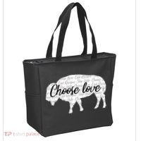 Choose Love Buffalo Tote Bag thumb 2