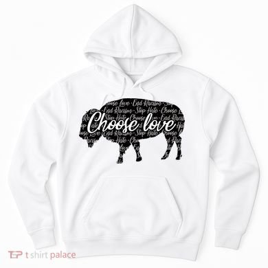 Choose Love Buffalo Hoodie