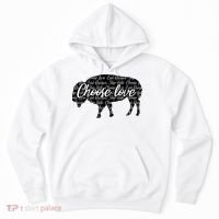 Choose Love Buffalo Hoodie thumb 0