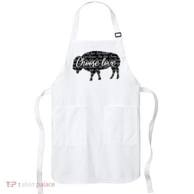 Choose Love Buffalo Apron
