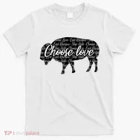 Choose Love Buffalo T-Shirt thumb 0