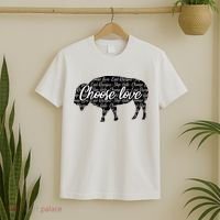 Choose Love Buffalo T-Shirt thumb 2