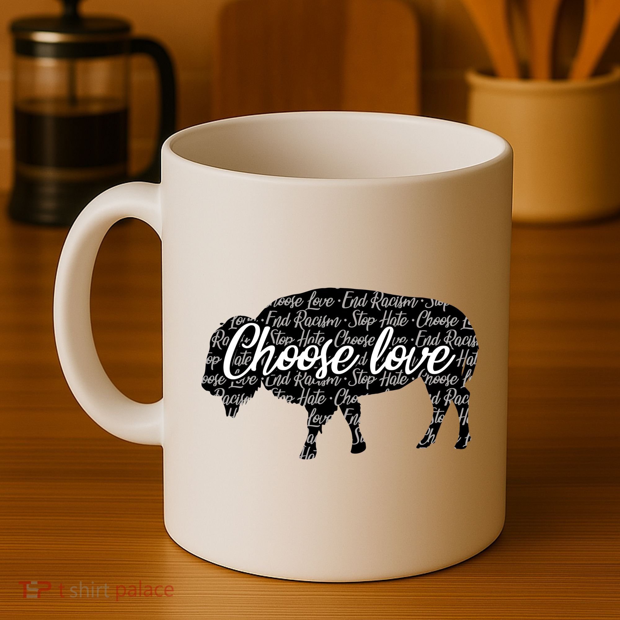 Choose Love Buffalo Coffee Mug