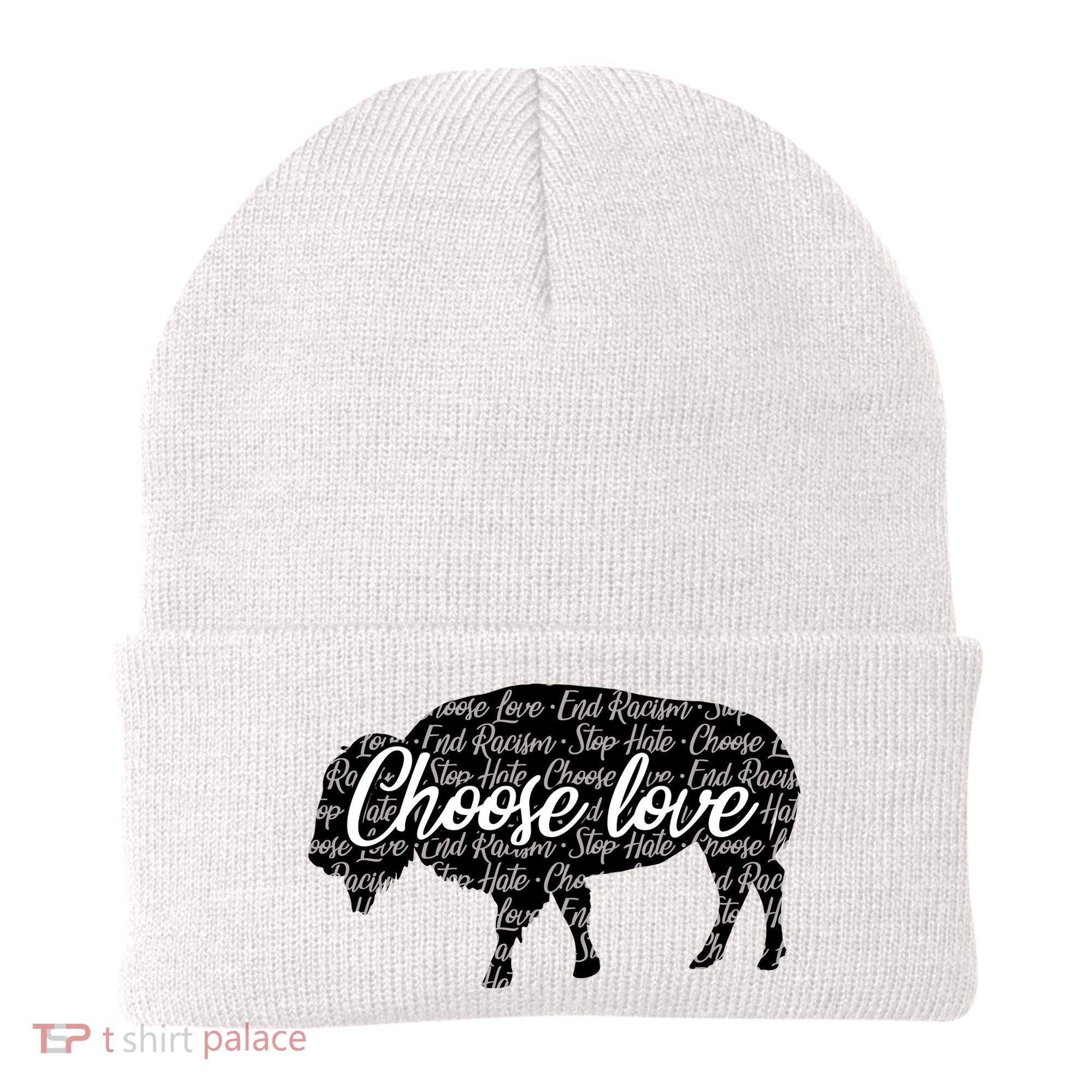Choose Love Buffalo Beanie