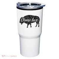 Choose Love Buffalo Tumbler thumb 0