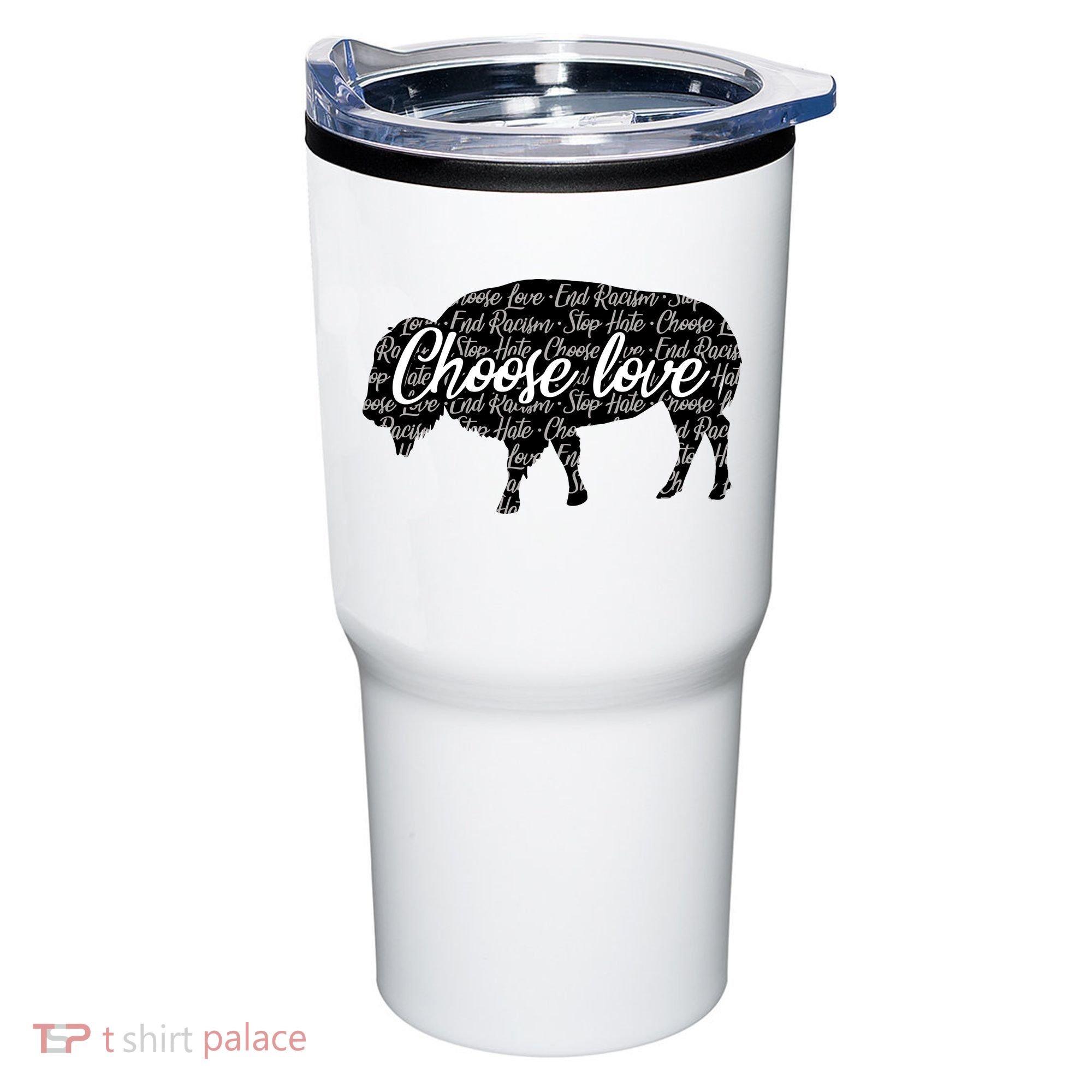 Choose Love Buffalo Tumbler