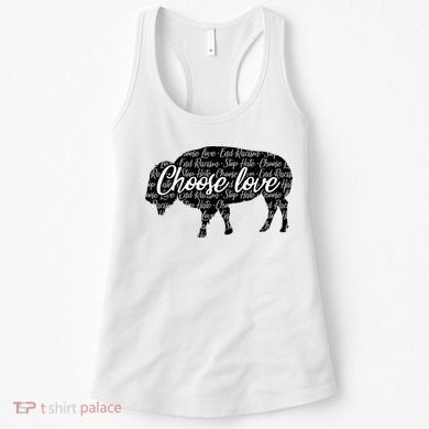 Choose Love Buffalo Women's Tank Top