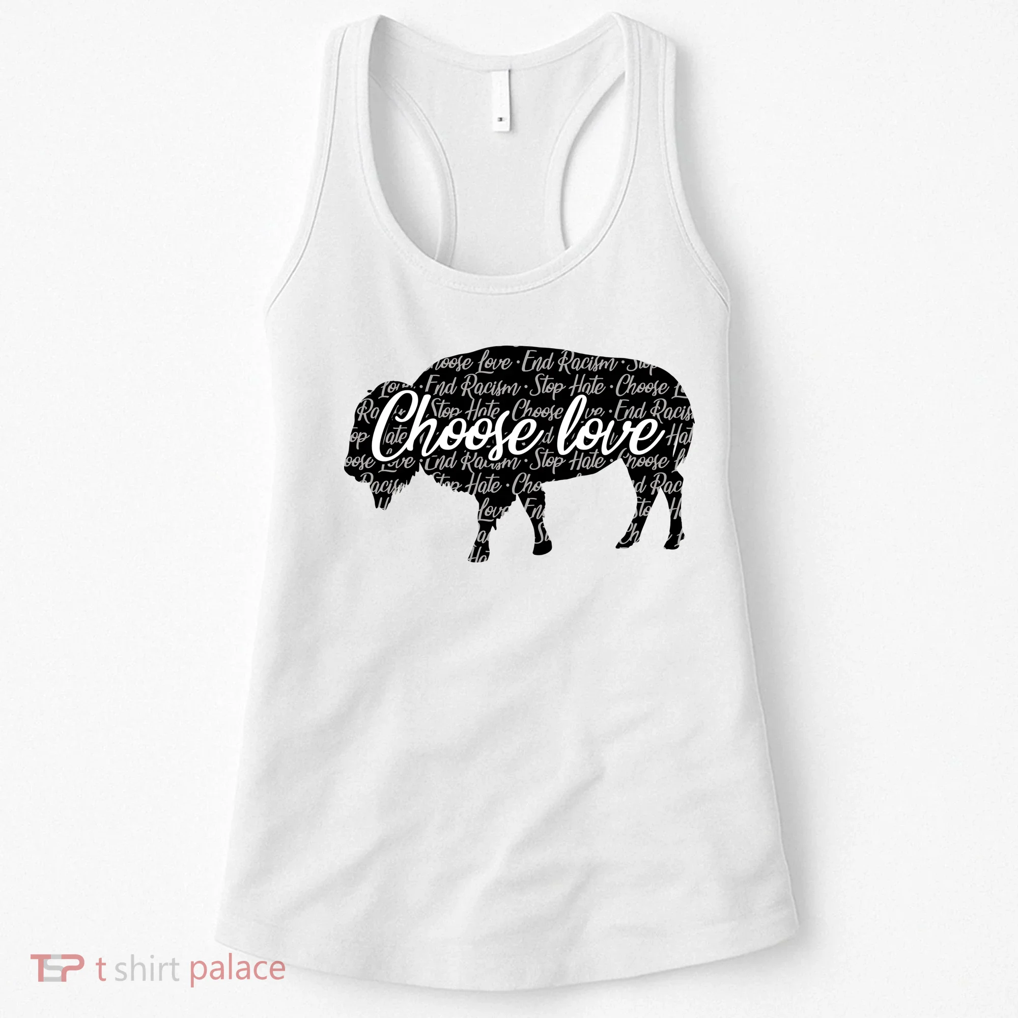 Choose Love Buffalo Women's Tank Top