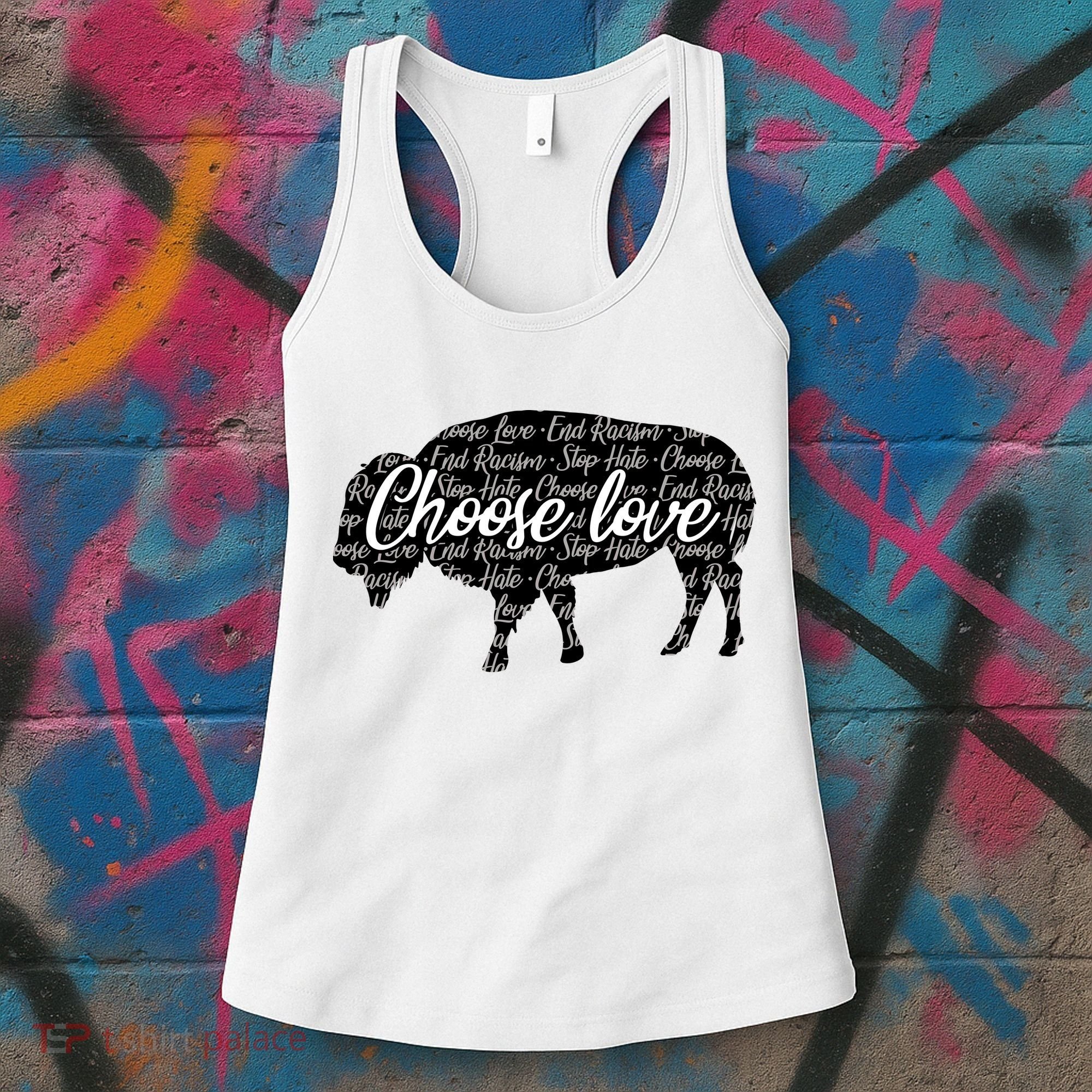 Choose Love Buffalo Women's Tank Top