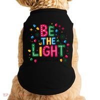 Christmas Light Be The Light Matthew Christian Doggie Tank thumb 0