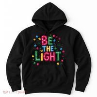 Christmas Light Be The Light Matthew Christian Hoodie thumb 0