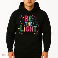 Christmas Light Be The Light Matthew Christian Hoodie thumb 2