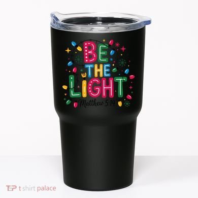 Christmas Light Be The Light Matthew Christian Tumbler