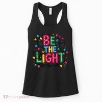 Christmas Light Be The Light Matthew Christian Women's Tank Top thumb 0