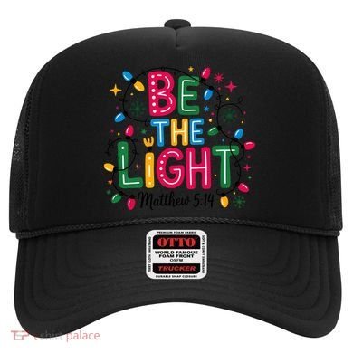 Christmas Light Be The Light Matthew Christian Hat