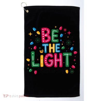Christmas Light Be The Light Matthew Christian Golf Towel