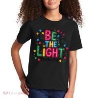Christmas Light Be The Light Matthew Christian Kids T-Shirt thumb 2