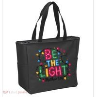 Christmas Light Be The Light Matthew Christian Tote Bag thumb 2