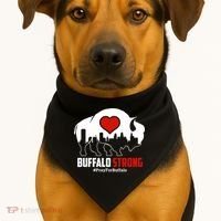 Choose Love Buffalo Strong Pray For Buffalo USA-Made Doggie Bandana thumb 1