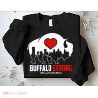 Choose Love Buffalo Strong Pray For Buffalo Sweatshirt thumb 2