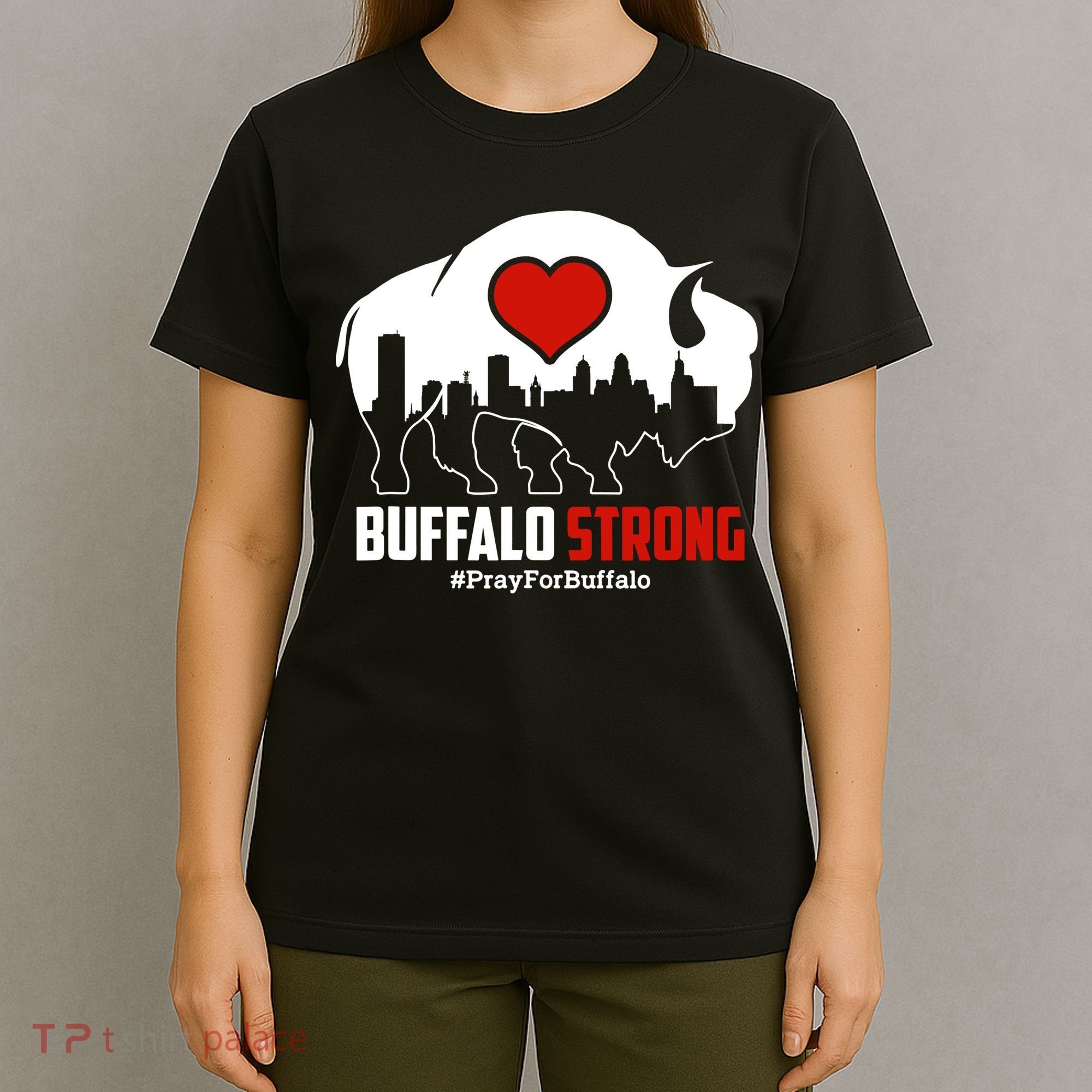 Choose Love Buffalo Strong Pray For Buffalo T-Shirt