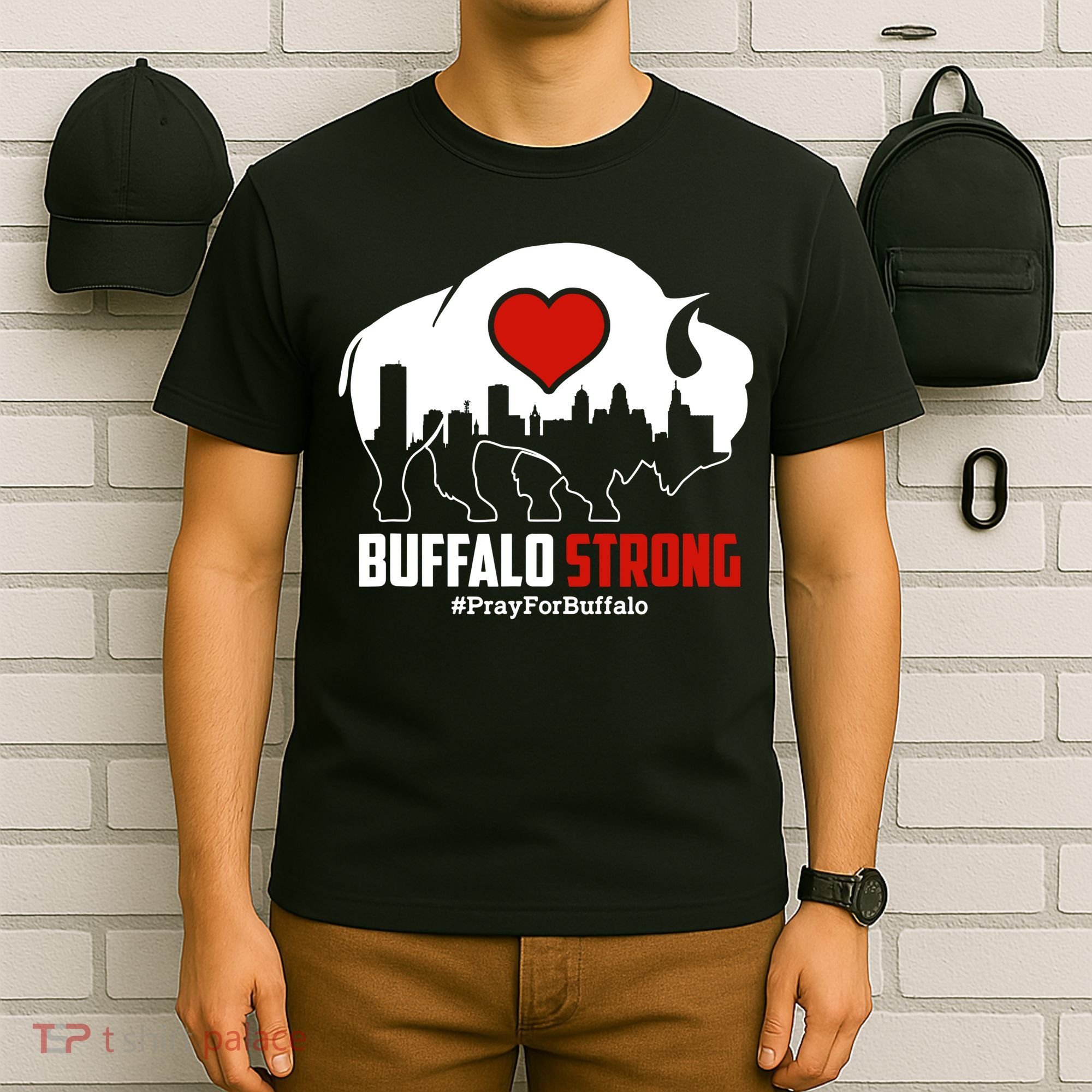 Choose Love Buffalo Strong Pray For Buffalo T-Shirt