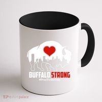 Choose Love Buffalo Strong Pray For Buffalo Coffee Mug thumb 1