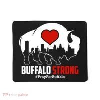 Choose Love Buffalo Strong Pray For Buffalo Mousepad thumb 0