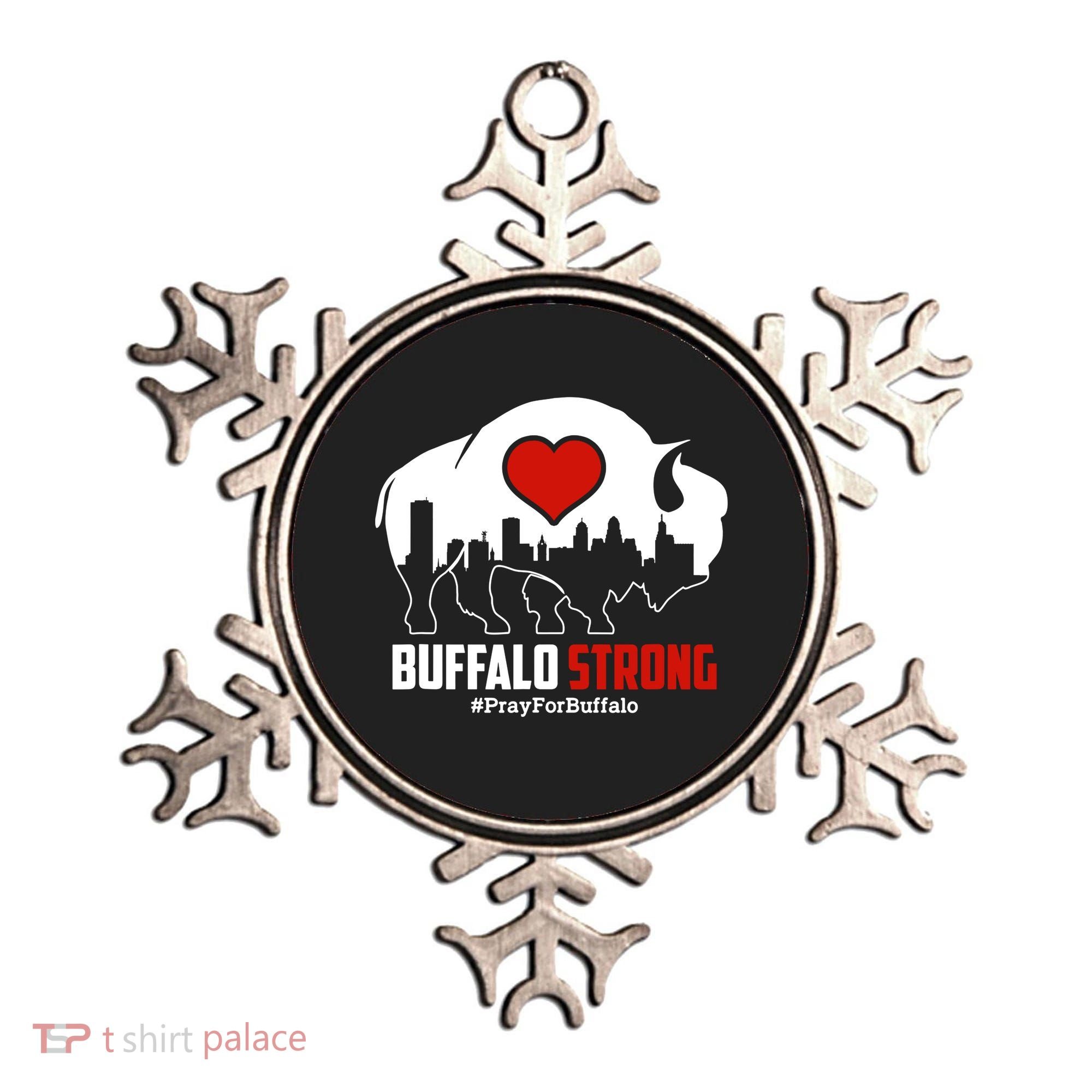 Choose Love Buffalo Strong Pray For Buffalo Ornament