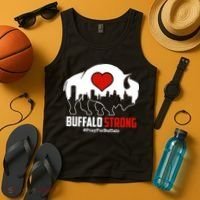Choose Love Buffalo Strong Pray For Buffalo Tank Top thumb 4