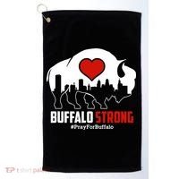 Choose Love Buffalo Strong Pray For Buffalo Golf Towel thumb 0