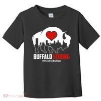 Choose Love Buffalo Strong Pray For Buffalo Toddler T-Shirt thumb 0