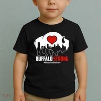 Choose Love Buffalo Strong Pray For Buffalo Toddler T-Shirt thumb 2