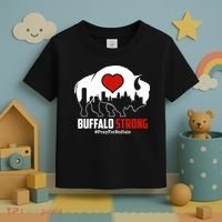 Choose Love Buffalo Strong Pray For Buffalo Toddler T-Shirt thumb 3
