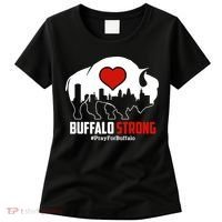 Choose Love Buffalo Strong Pray For Buffalo Women's T-Shirt thumb 0