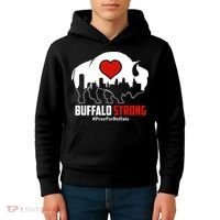Choose Love Buffalo Strong Pray For Buffalo Kids Hoodie thumb 4