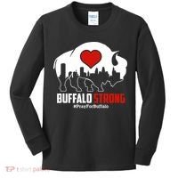 Choose Love Buffalo Strong Pray For Buffalo Kids Long Sleeve Shirt thumb 0