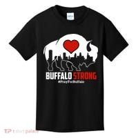 Choose Love Buffalo Strong Pray For Buffalo Kids T-Shirt thumb 0