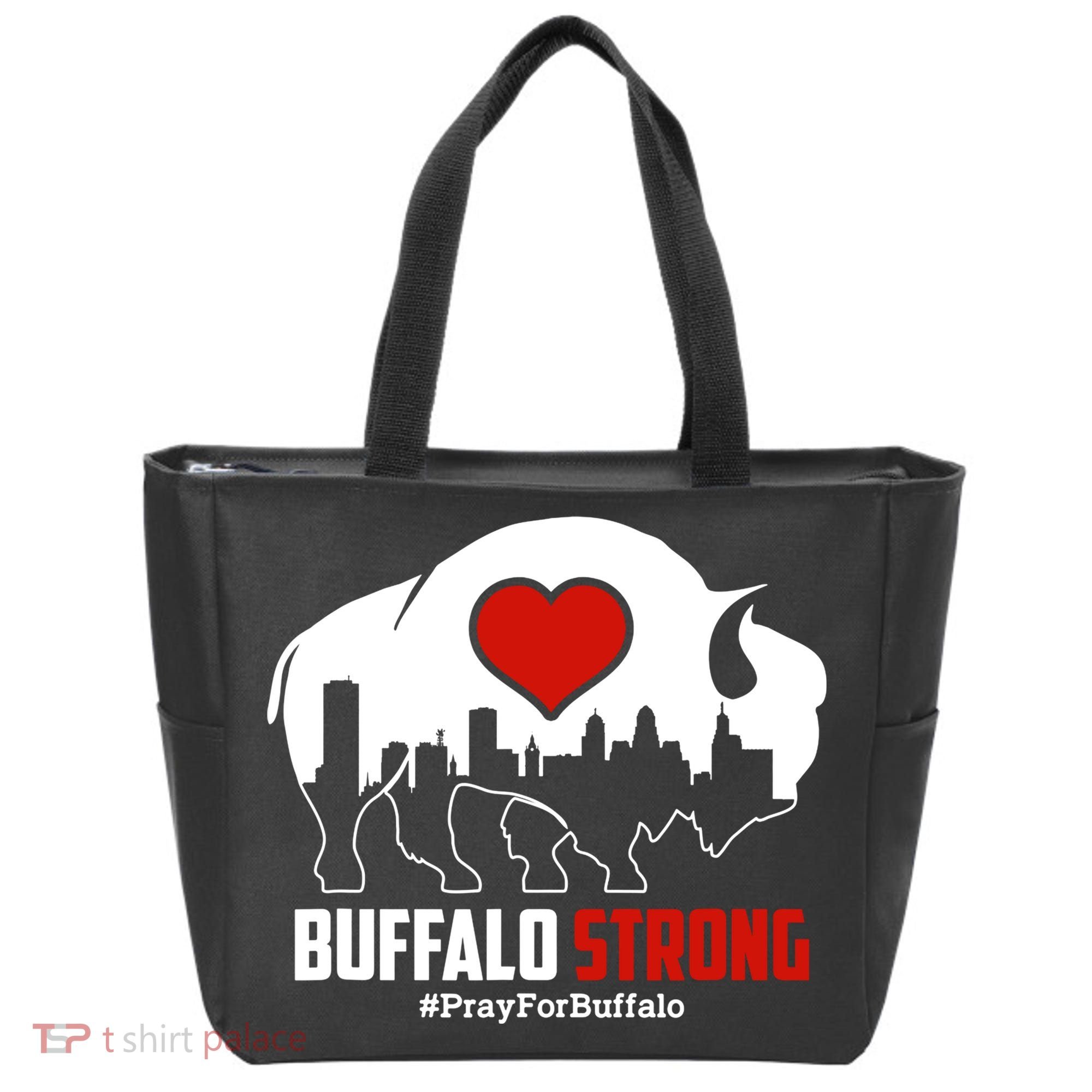 Choose Love Buffalo Strong Pray For Buffalo Tote Bag