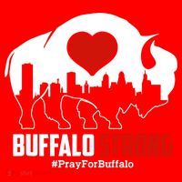 Choose Love Buffalo Strong Pray For Buffalo Santa Hat thumb 1