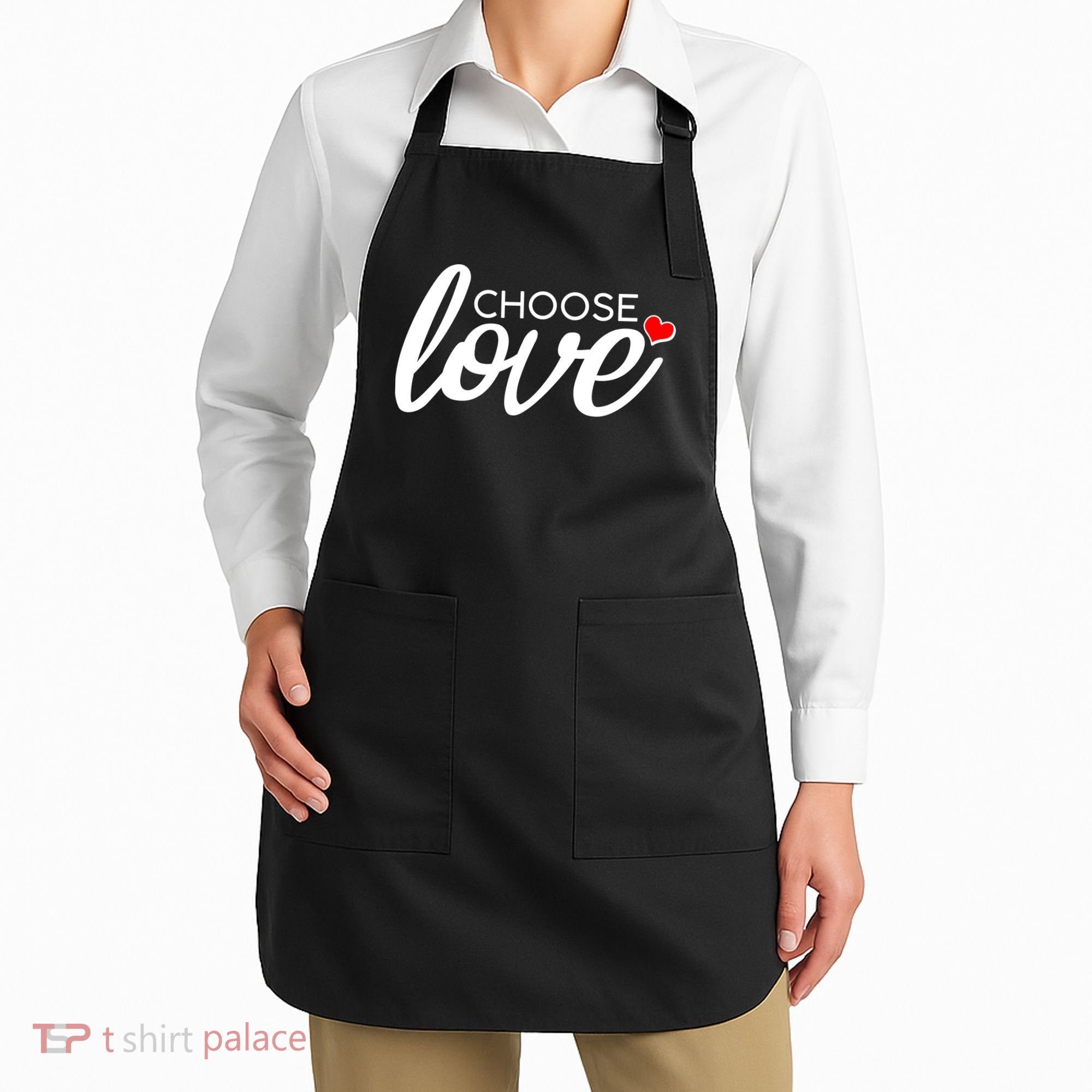 Choose Love Be Kind Apron