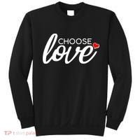 Choose Love Be Kind Sweatshirt thumb 0