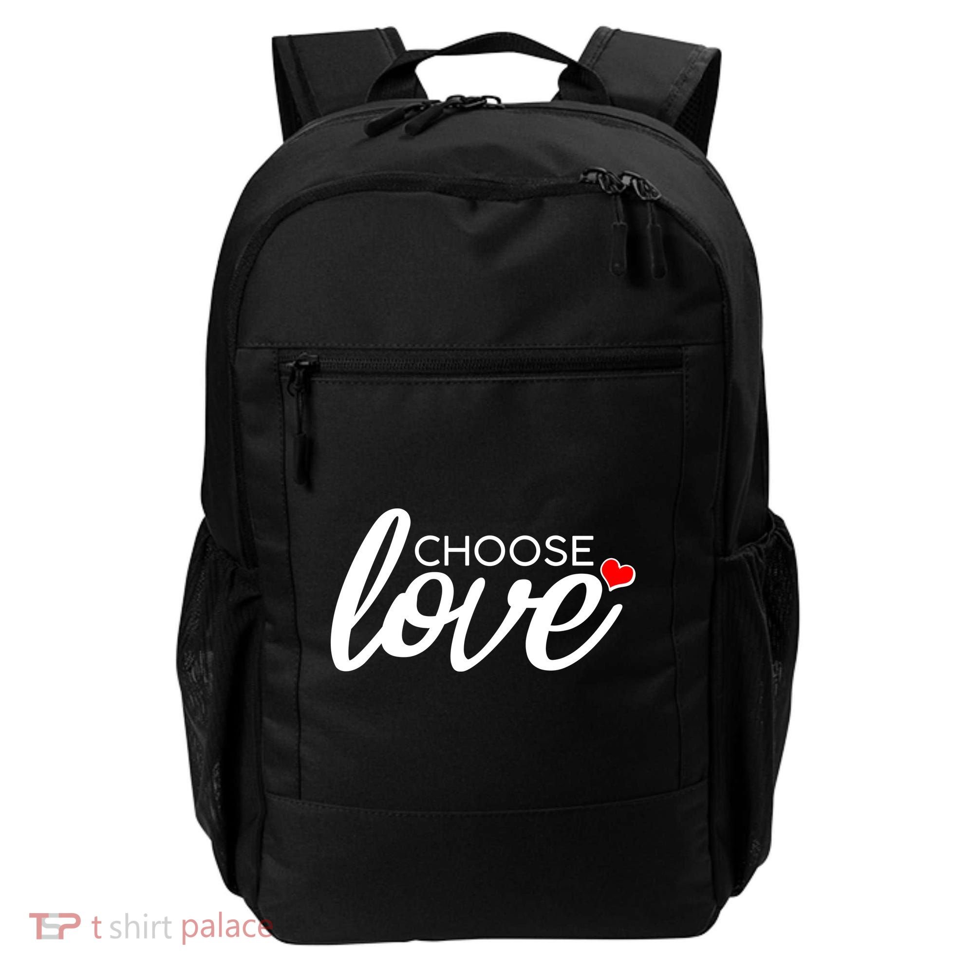 Choose Love Be Kind Backpack