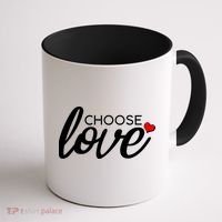 Choose Love Be Kind Coffee Mug thumb 1